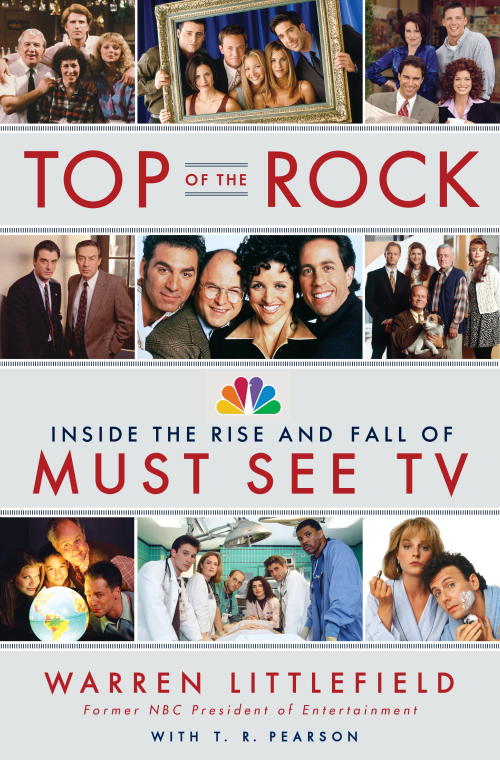 <YONHAP PHOTO-1292> In this book cover image released by Doubleday, "Top of the Rock: Inside the Rise and Fall of Must See TV," by Warren Littlefield, is shown. After being fired as NBC entertainment president toward the end of the "must see TV" period in 1998, Warren Littlefield packed photos, papers, awards and other memorabilia into a self-storage unit and turned the key. For 10 years he paid the rent and never stopped by. Finally he unlocked the unit and began combing through the boxes _ a process of rediscovery that eventually led to his new book. (AP Photo/Doubleday)/2012-05-07 22:25:14/ <저작권자 ⓒ 1980-2012 ㈜연합뉴스. 무단 전재 재배포 금지.>
“Top of the Rock: Inside the Rise and Fall of Must See TV” by Warren Littlefield AP-Yonhap News
“Top of the Rock: Inside the Rise and Fall of Must See TV” by Warren Littlefield AP-Yonhap News
