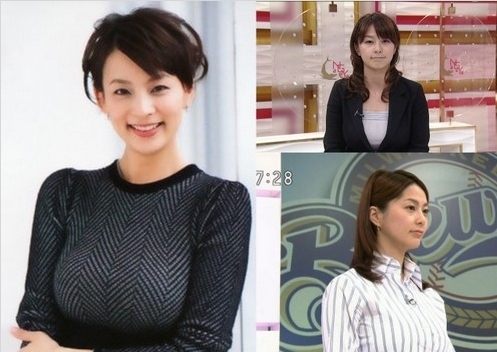 日 NHK 글래머 女아나 스기우라 유키, ‘시청률 제조기’ 인기 폭발