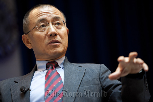 Gao Xiqing, vice chairman, president and chief investment officer of China Investment Corp.  Bloomberg