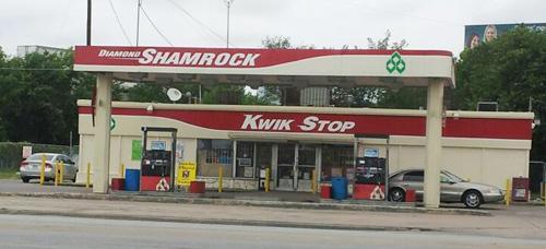 A recent photo of Pak’s gas station  Cortney Strube