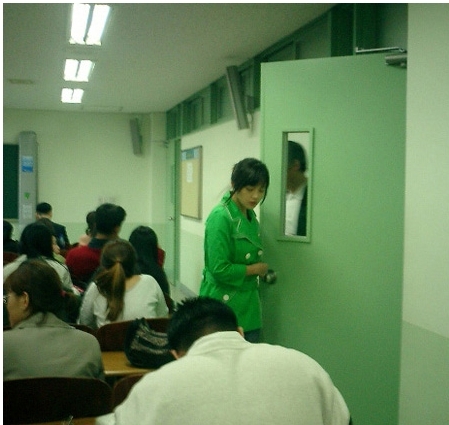 한가인 대학시절, “대리출석이 불가능한 학생”