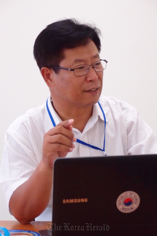 Kwon Young-eui, chief of the KOICA office in Vientiane
Bae Hyun-jung/The Korea Herald