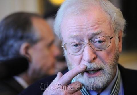 Oscar-winner Michael Caine. AFP-Yonhap News