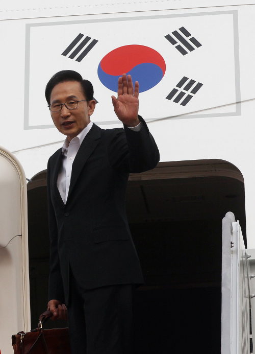 South Korean President Lee Myung-bak (Yonhap News)