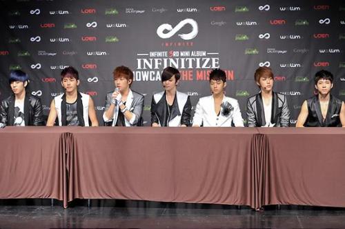 인피니트 “타그룹과의 차별성? 바로 팀워크!”