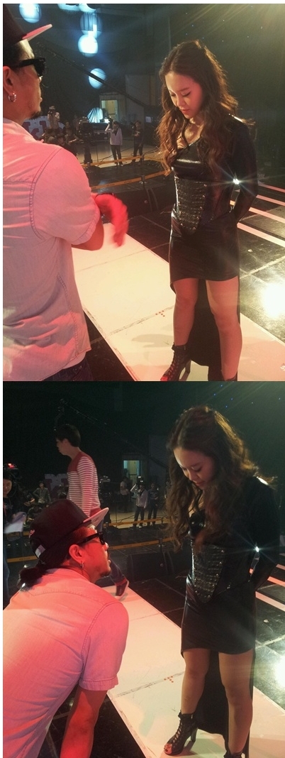 백지영(가수)
가수 백지영이 안무단장에게 혼나는 듯한 모습이 카메라에 포착돼 화제가 되고 있다.