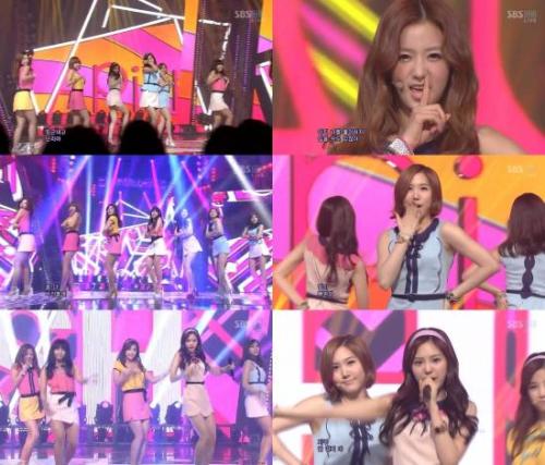 에이핑크(가수)
걸그룹 에이핑크가 상큼발랄한 매력을 과시하며 시청자들의 눈길을 끌었다.