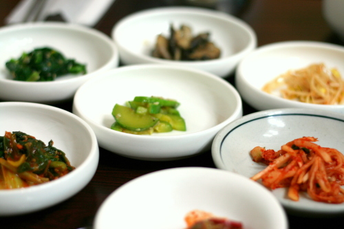 Kimchi can contain traces of seafood, but it can be a crucial source of fiber.  Paul Kerry/The Korea Herald