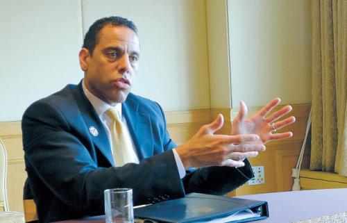 U.S. Deputy Secretary of Education Anthony W. Miller.
(Oh Kyu-wook/The Korea Herald)