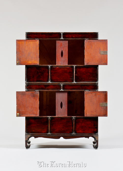 A two-tier wardrobe