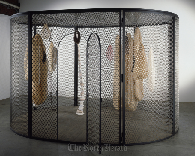 “Peaux De Iapins, Chiffons Ferrailles  Vendre” by Louise Bourgeois.  Louise Bourgeois Trust/Kukje Gallery