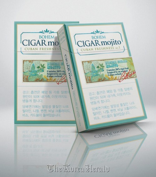 cigarette mojito Al Fakher hookah tobacco - 250g KT&G adds low-tar BOHEM to