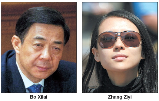 Bo Xilai, Zhang Ziyi mired in $1.5m prostitution scandal