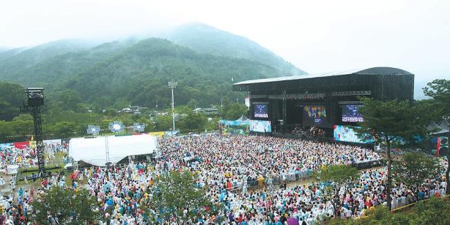 Jisan Valley Rock Festival last year (Jisan Valley Rock Festival)