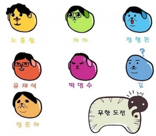 무한도전 맴버들 단순화 ‘화제’…개성따라 표현 ‘폭소’