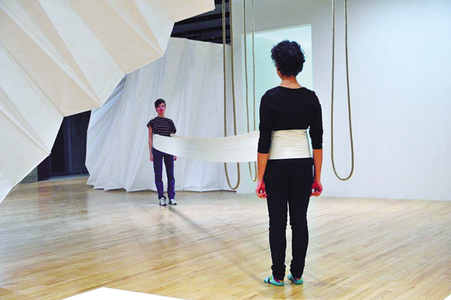 Art meets dance: Exhibition brings viewers into the artwork