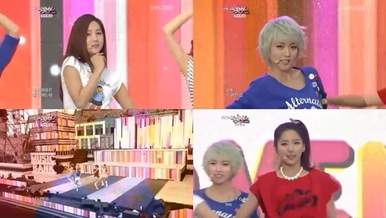 ‘뮤뱅’ 헬로비너스, 순수+발랄 오가며 ‘男心 올킬’