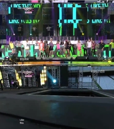 원더걸스 컴백 무대 방송사고는 웬말?