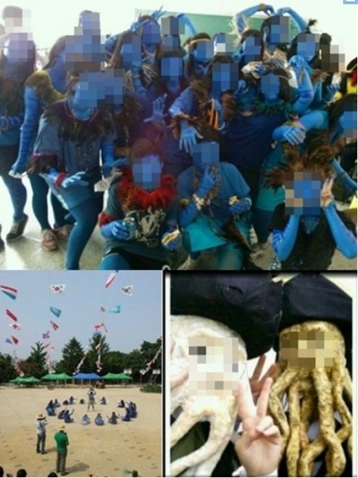 흔한 고등학교 체육대회…“절대 못잊을 체육대회”