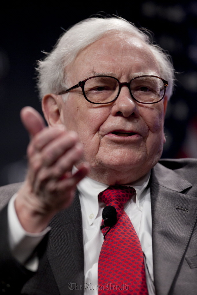 Warren Buffett, chairman of Berkshire Hathaway Inc.
Bloomberg