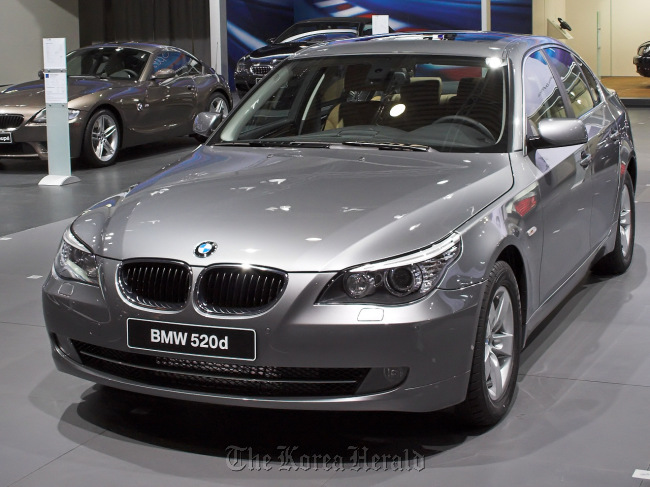 The BMW 520d