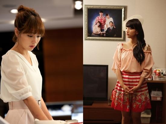 이민정(탤런트, 영화배우)/배수지(가수, 탤런트)
배우 이민정과 걸그룹 미쓰에이 멤버 배수지의 패션 대결이 극을 보는 또 하나의 볼거리를 제공하고 있다.