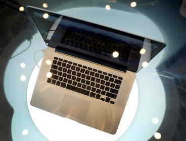 The new Apple Inc. MacBook Pro laptop computer