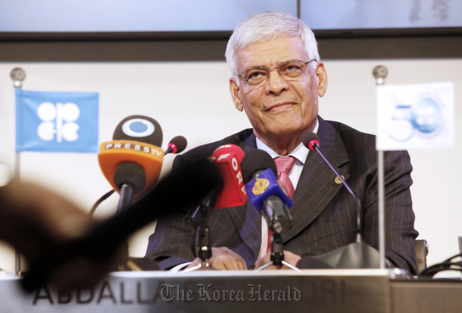 OPEC chief Abdullah El-Badri. Bloomberg
