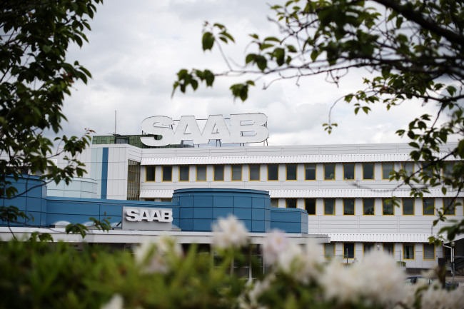 The Saab Automobile plant in Trollhaettan, Sweden. Bloomberg
