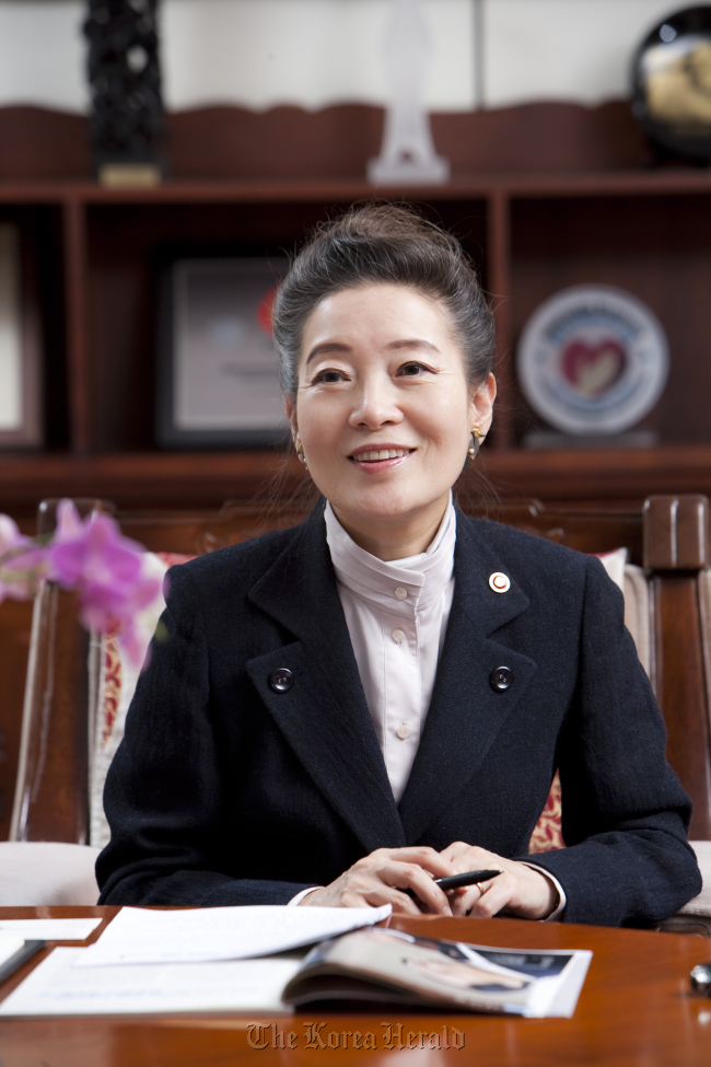 Minister of Environment Yoo Young-sook