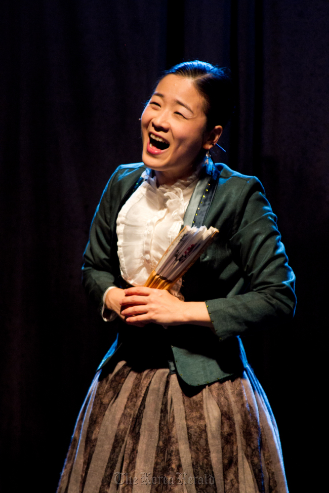 Pansori artist Lee Ja-ram