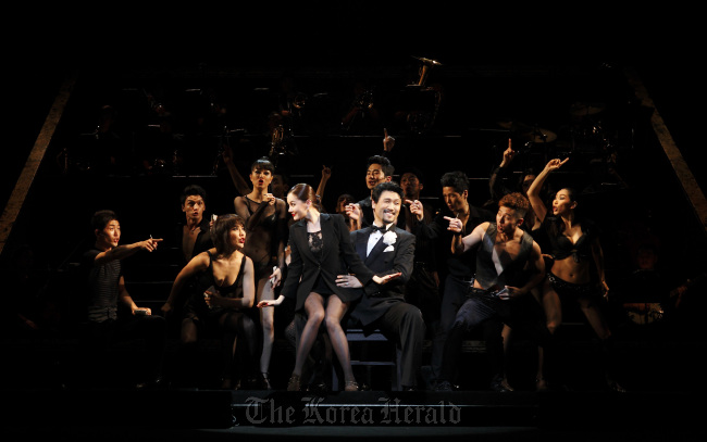 A scene from the current Korean run of musical “Chicago.” Seensee Company