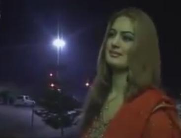 A scene from Ghazala Javed's music video (YouTube)