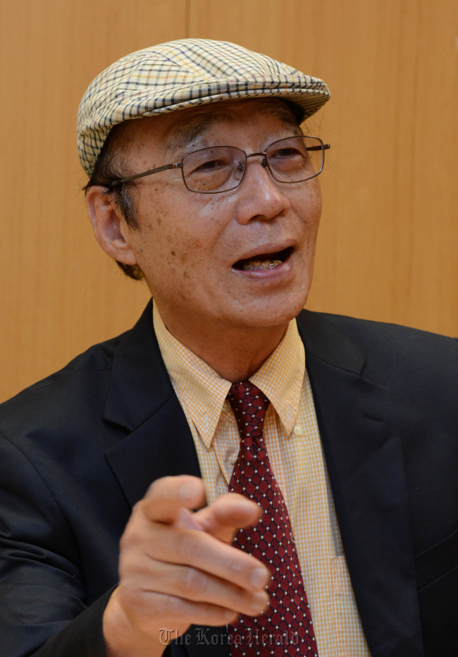 Archaeologist Im Hyo-jai speaks during an interview with The Korea Herald on June 20.  (Chung Hee-cho/The Korea Herald)