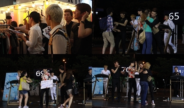 ZE:A(제국의아이들), 가수(문준영, 시완, Kevin, 황광희, 김태헌, 정희철, 하민우, 박형식, 김동준)/제국의아이들, 704명의 시민들과 프리허그..왜?