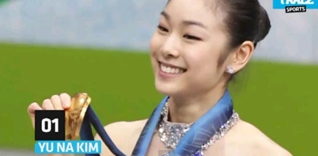김연아, 피겨스케이팅 선수(올댓스포츠)/ 프랑스, 아시아 섹시 운동선수 1위는 김연아