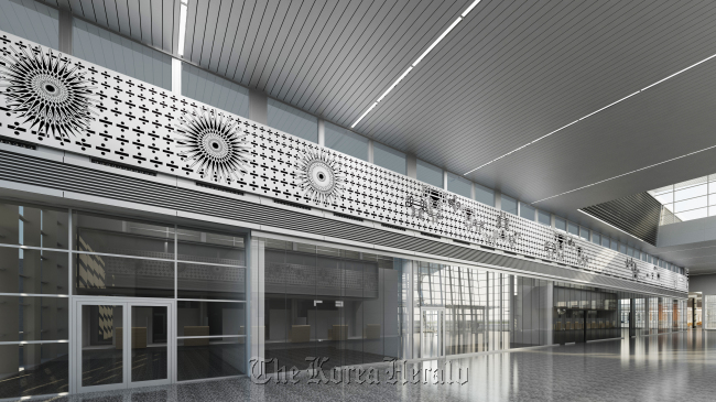 Sang Nam Lee’s “Landscapic Algorithm,” a 73-meter-wide and 3-meter-long art piece, will be put up for permanent display at Poznan Airport, Poland in September.  Sang Nam Lee