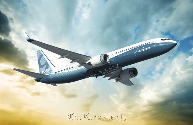 The Boeing Co. 737 MAX. Bloomberg