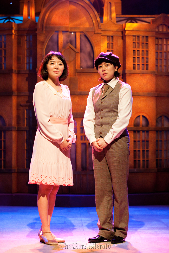 A scene from the musical “Kongchilpalsaesamryuk.” Moby Dick Production