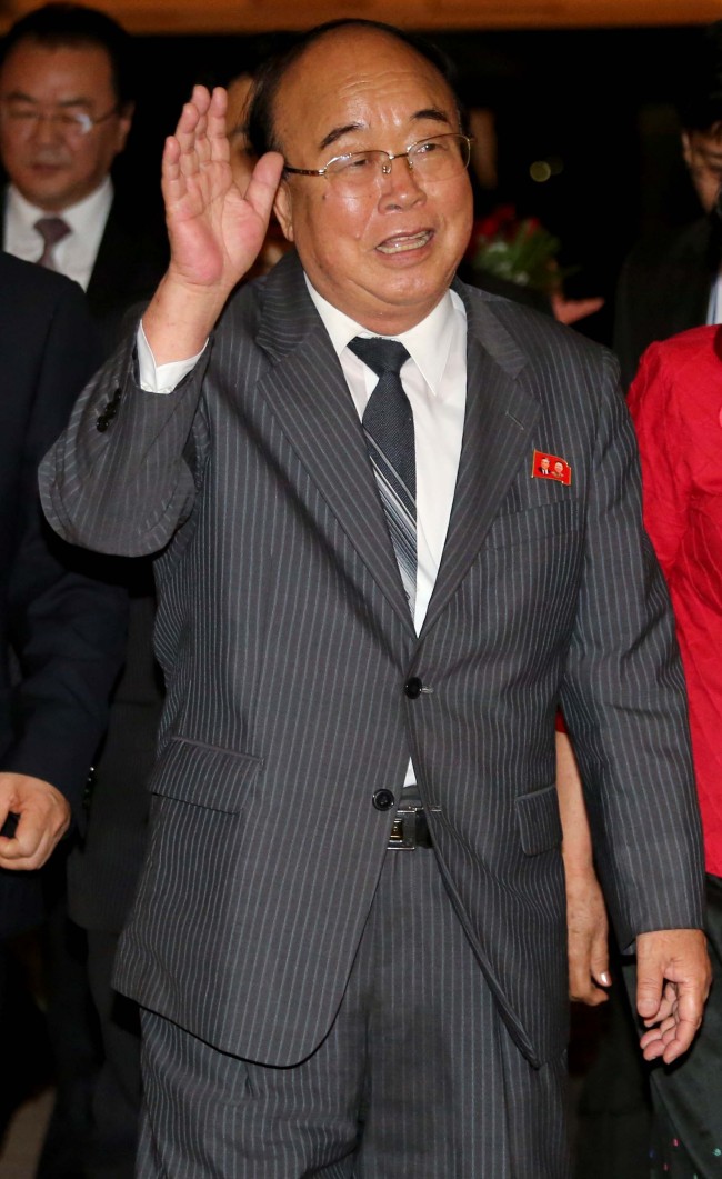 North Korean Foreign Minister Pak Ui-chun  Yonhap News