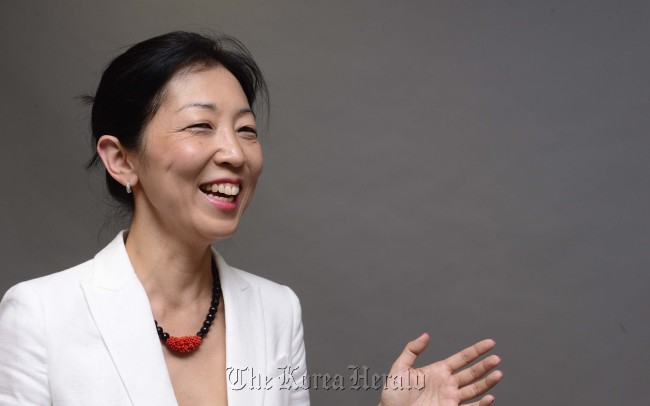 Lauryn CHUN. 박해묵 기자/mook@
MILKimchi founder Lauryn Chun  Park Hae-mook/The Korea Herald