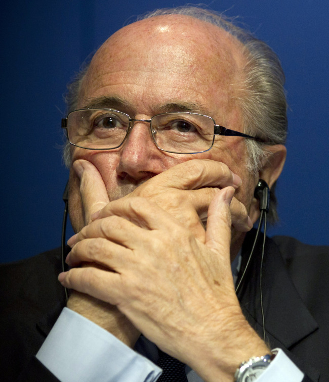 FIFA President Sepp Blatter.  (AP-Yonhap News)