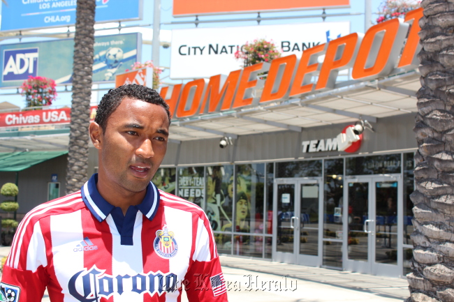 James Riley of Chivas USA  Korea Herald Business