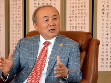 Unification Minister Yu Woo-ik(Chung Hee-cho/Korea Herald)