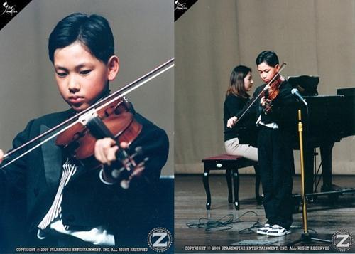 시완(임시완), 가수(ZE:A)/제국의아이들 시완, 바이올린 영재? ‘모태미남’ 입증
