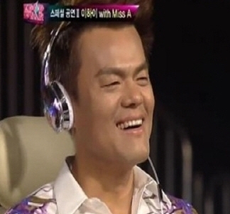 박진영(JYP), 가수,음악PD/박진영, 공기반 소리반 완벽 가수 “김건모, 김범수, 가인”