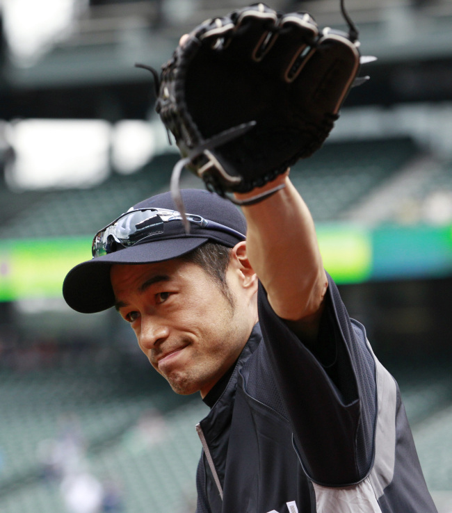 New York Yankees’ Ichiro Suzuki  AP-Yonhap News