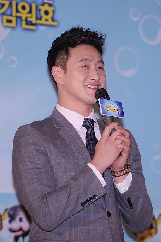 김원효, 개그맨/‘새미의 어드벤쳐2’ 김원효 “더빙실에 아내 심진화 불러 연기지도 받았다”