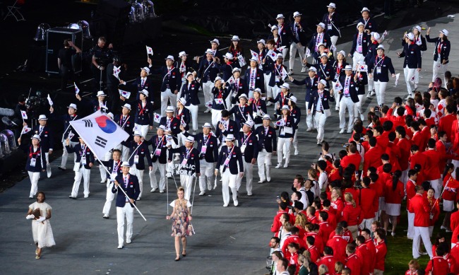 [Photo] Olympic opening ceremony