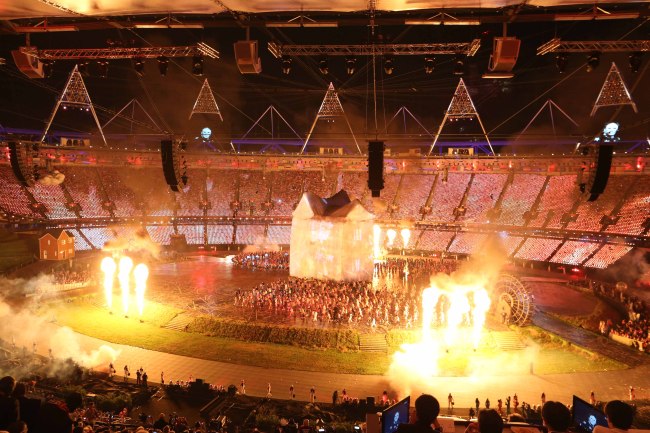 [Photo] Olympic opening ceremony